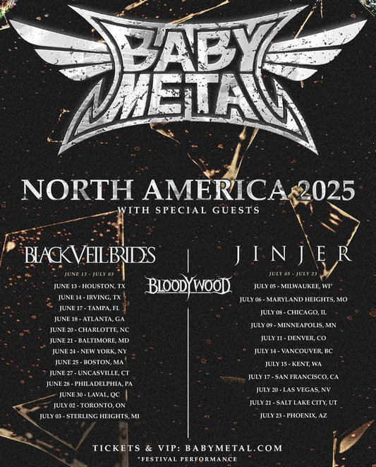 North American Tour with BABYMETAL