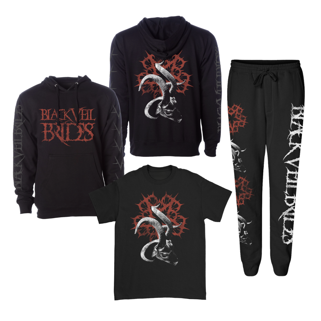 Bless the Bride ブラックキャンドル12本セット The Knives and Pens Rosary – Black Veil Brides