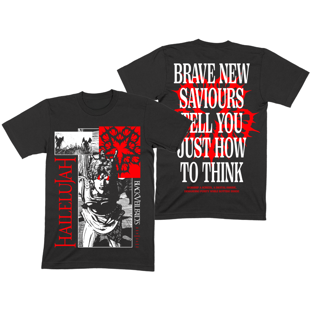 Hallelujah Brave New Saviors T-Shirt - T-shirt