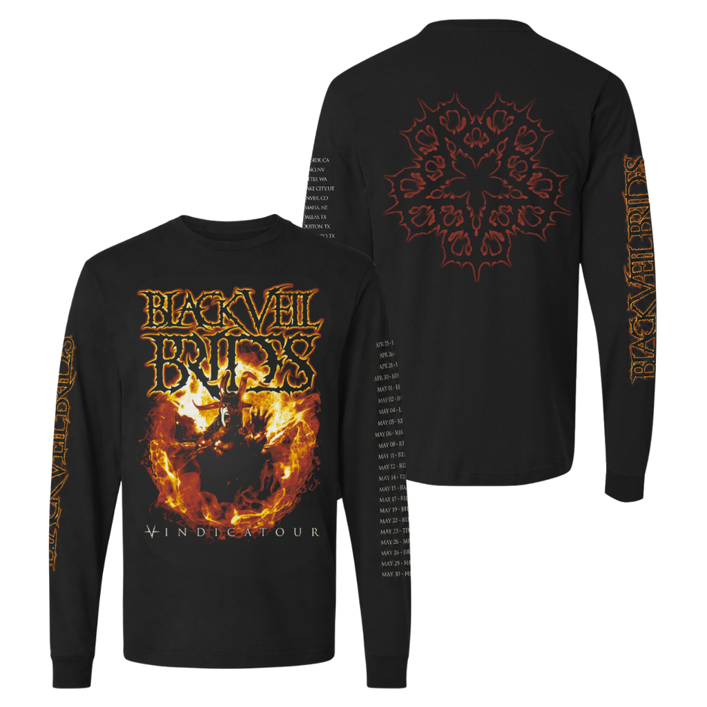 Fire Long Sleeve Tee - Apparel