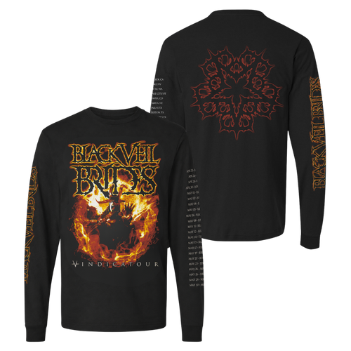 Fire Long Sleeve Tee - Apparel