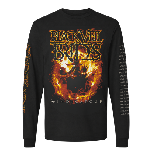 Fire Long Sleeve Tee - Apparel