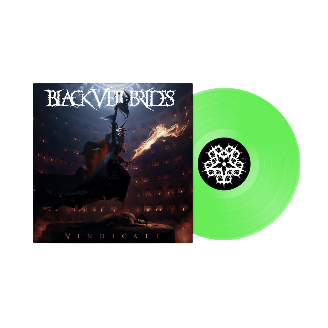 VINDICATE - Exclusive Fluorescent Green LP – Black Veil Brides